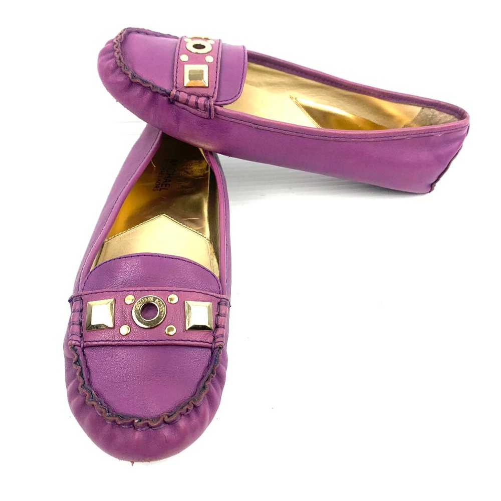 MICHAEL by Michael‎ Kors Leather Driver Loafers